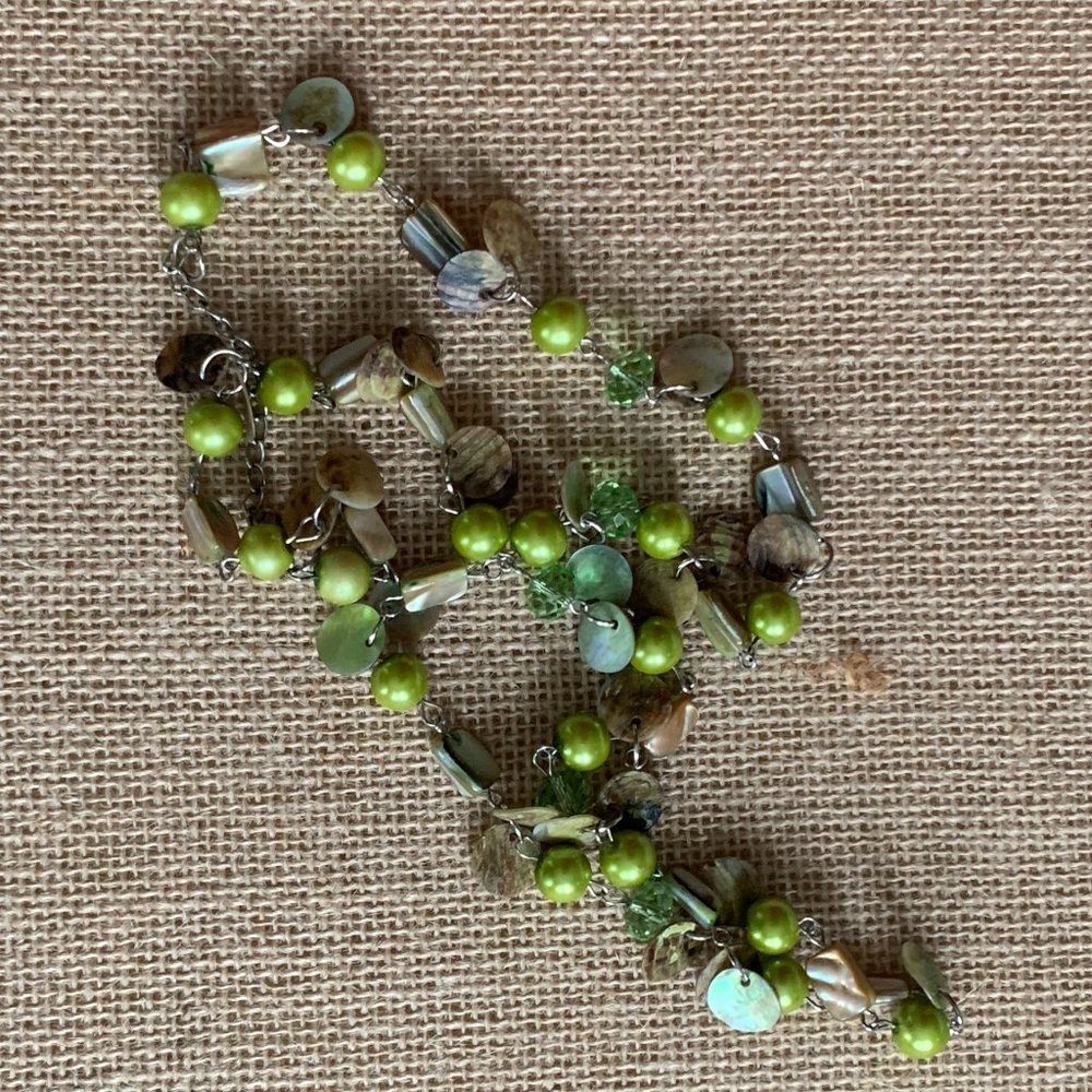 Sparkling Green Necklace - Picture 11 of 16